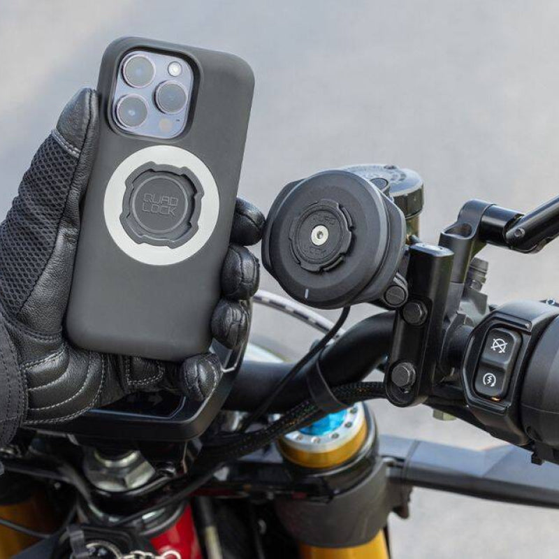 Wodoodporna głowica z ładowarką indukcyjną Quad Lock® na USB