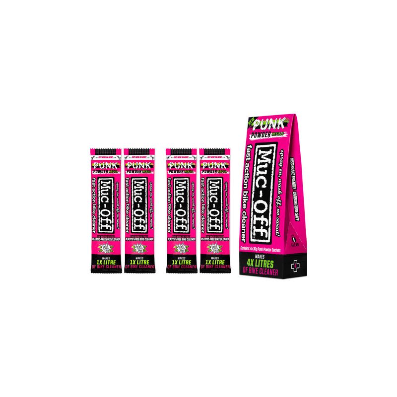 Środek do czyszczenia motocykla Muc-Off Punk Powder 4 L (4x30g)
