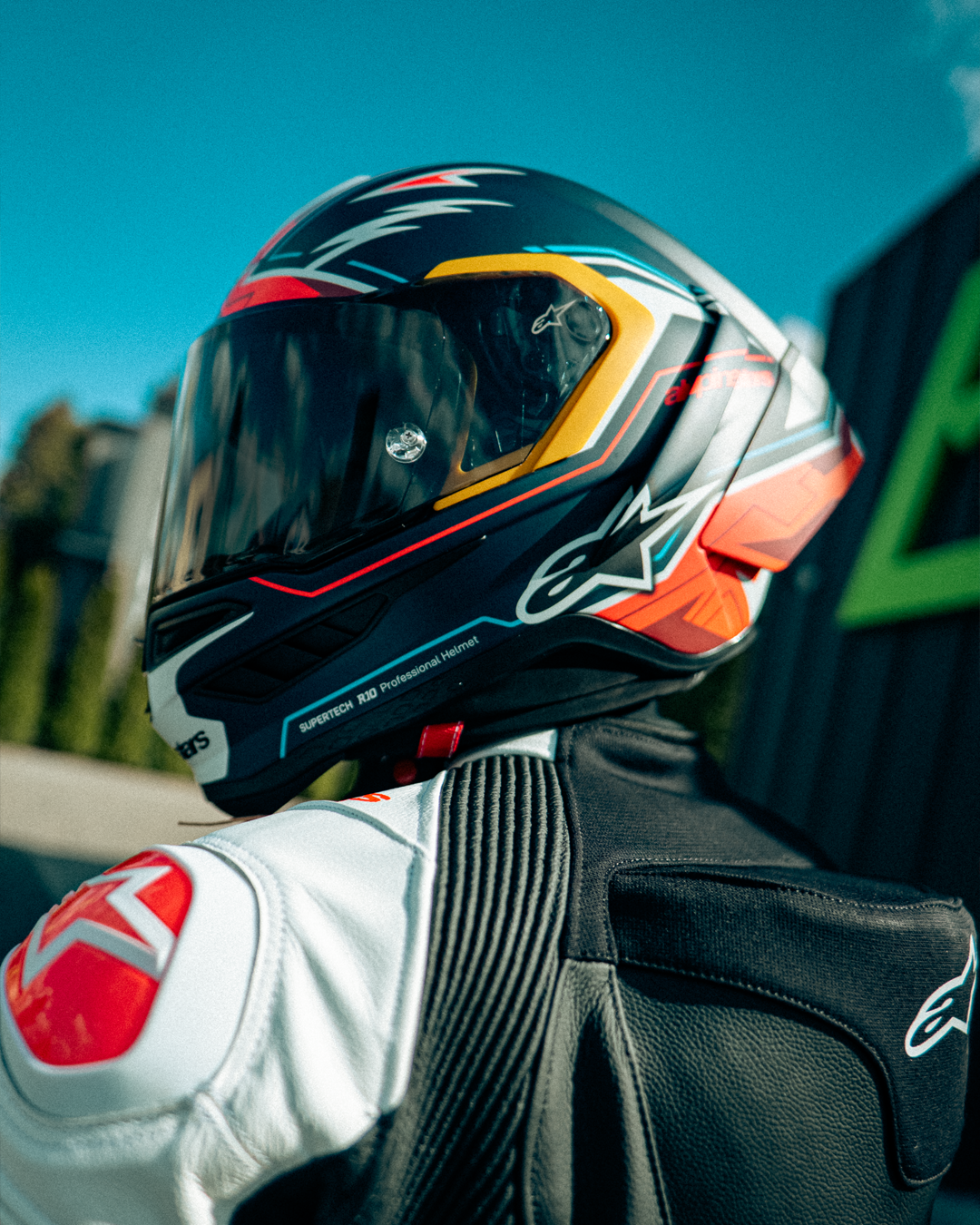 Kask integralny Alpinestars Supertech R10 Acosta - Limited Edition