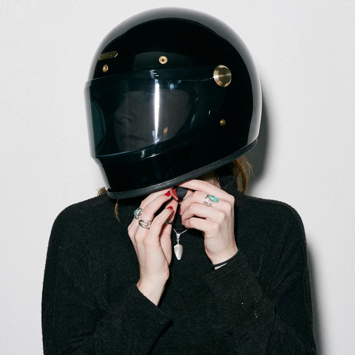 Kask Integralny Hedon Heroine Racer Signature Black