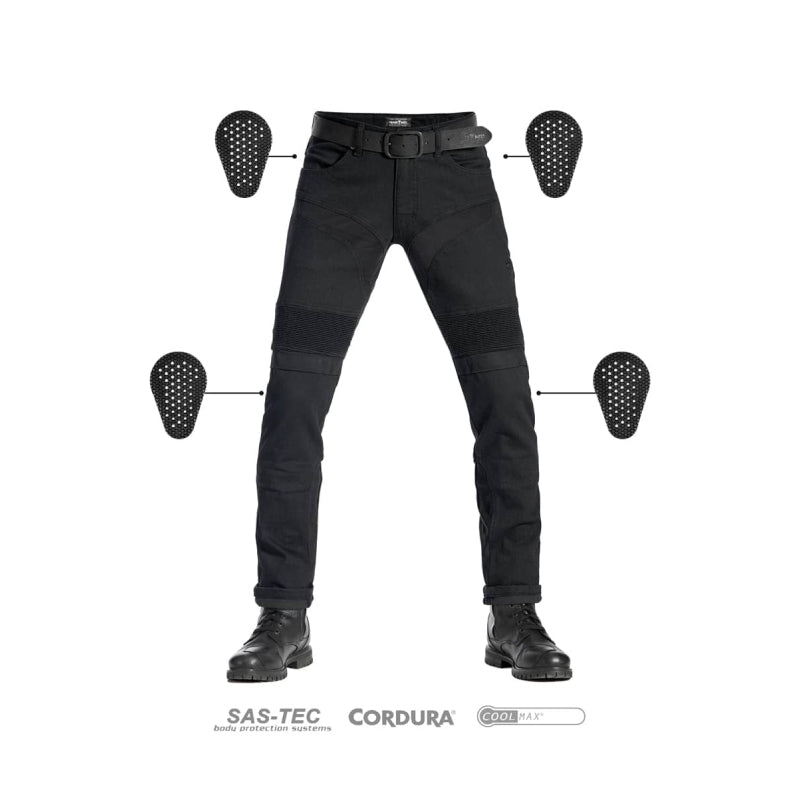 Jeansy motocyklowe Pando Moto Karldo Slim