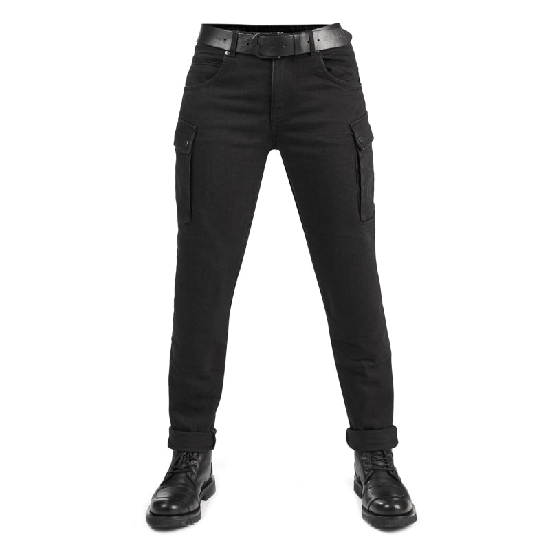 Jeansy motocyklowe Mila Cargo damskie