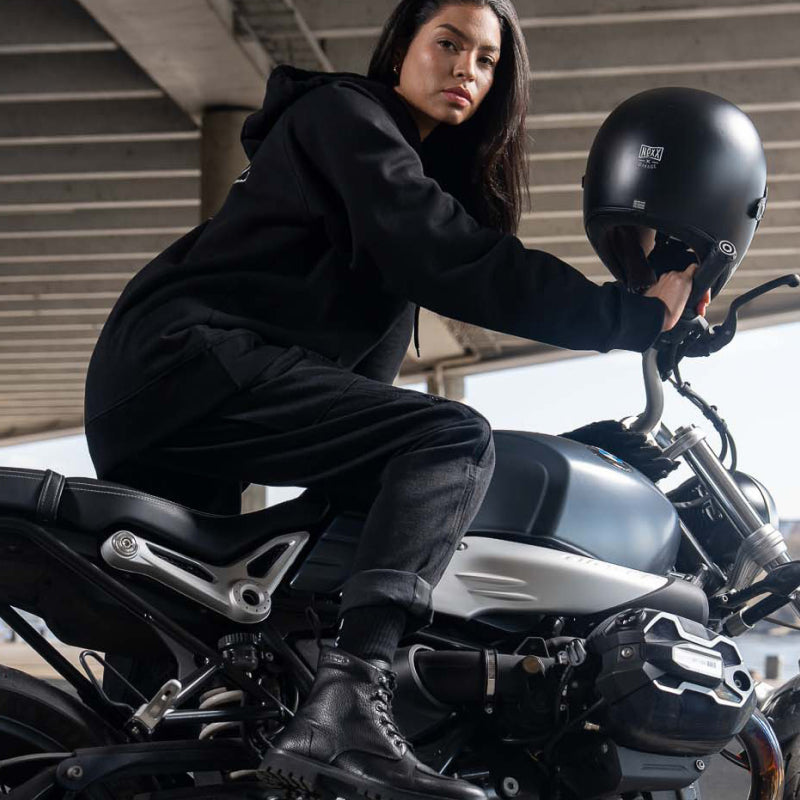 Jeansy motocyklowe Mila Cargo damskie