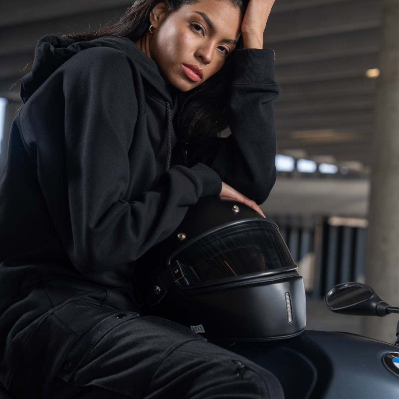 Jeansy motocyklowe Mila Cargo damskie