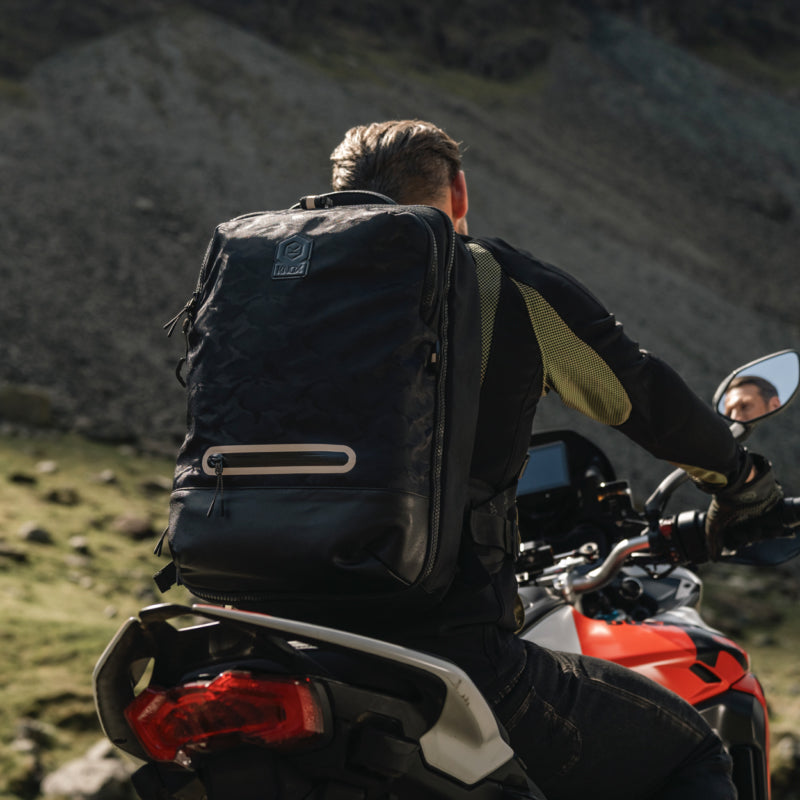 Plecak motocyklowy Knox EDA Every Day Adventure Czarny 25 L