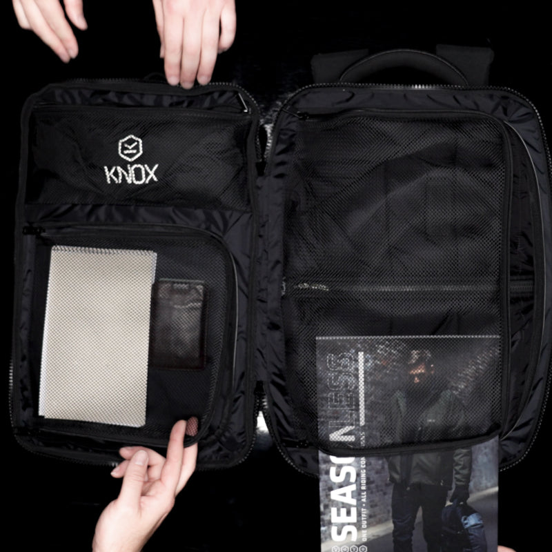 Plecak motocyklowy Knox EDA Every Day Adventure Czarny 25 L