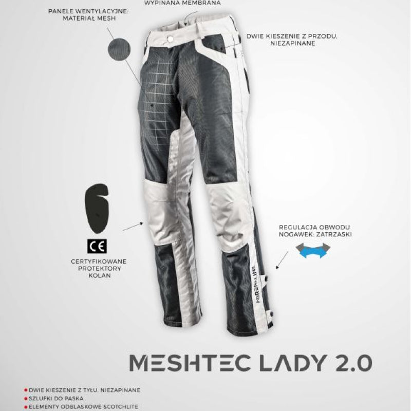 Damskie Spodnie Letnie Adrenaline Meshtec Lady 2.0 PPE
