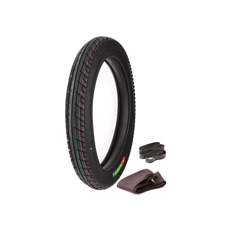 Opona + dętka + fartuch Yuan Xing P42 3.00-18 6PR TT