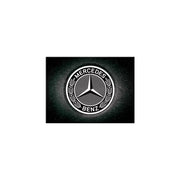 Magnes na lodówkę 6x8cm Mercedes-Benz Logo Black