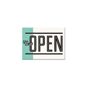 Magnes na lodówkę 6x8cm Yes we are Open
