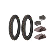 Opona + dętka + fartuch X2 Yuan Xing P45 3.00-18 6PR TT