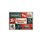 Magnesy na lodówkę zestaw 9szt. Kawasaki Motorcycle