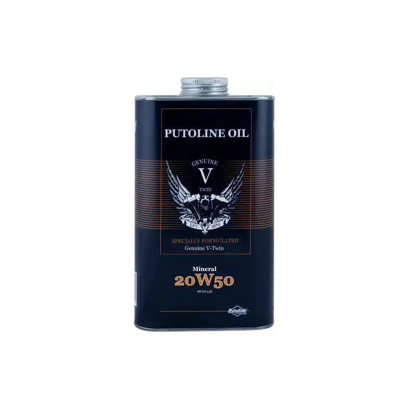 Olej silnikowy Putoline Genuine V-Twin 4T Mineral 20W50 Mineralny 1l