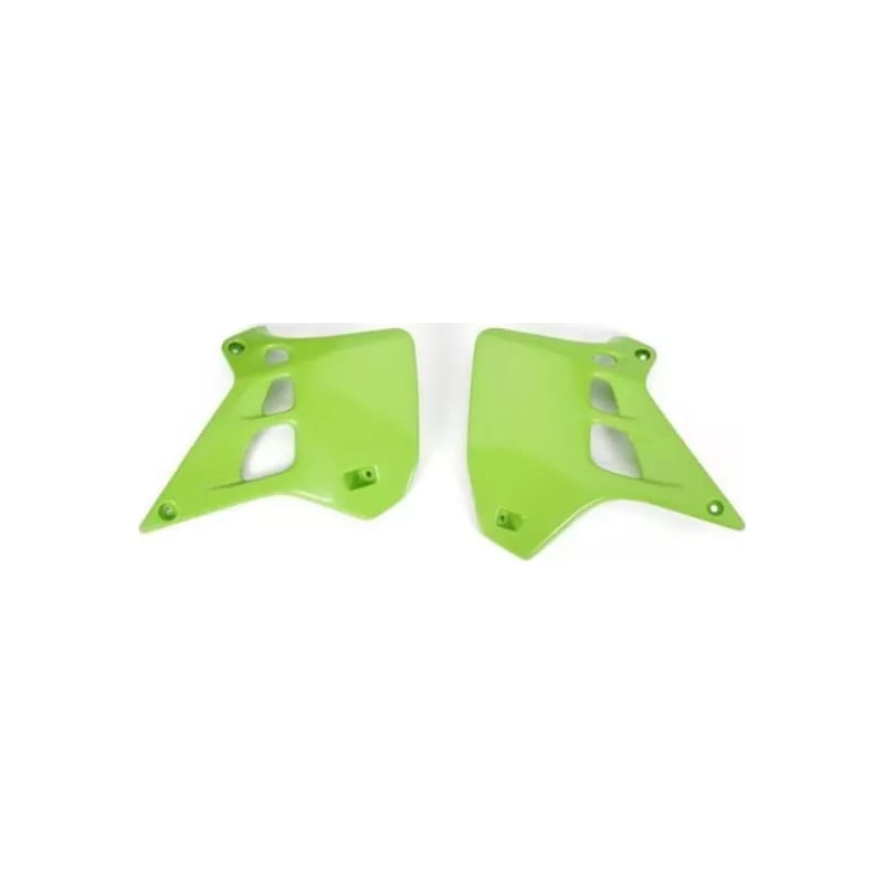 Osłony chłodnicy UFO Kawasaki KX 125 90-91 zielone