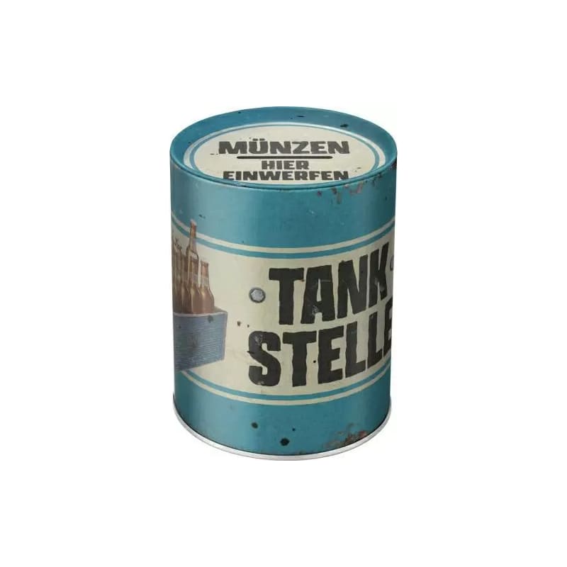Skarbonka beczka Tankstelle Bier