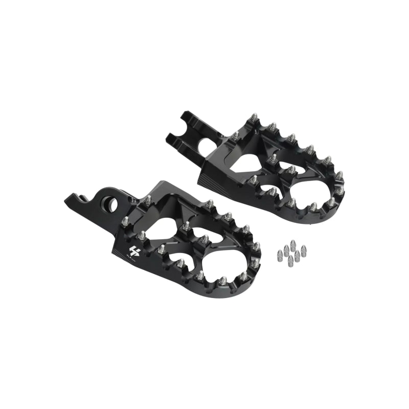 Podnóżki kierowcy kute CNC HLP Honda CR CRF 125 250 450