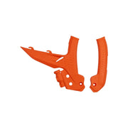 Osłony ramy UFO KTM SX-F 250 350 450 SX 125 250 300 2023 pomarańczowe