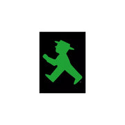 Magnes na lodówkę 6x8cm Ampelmann grun