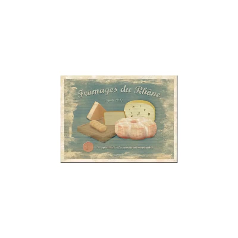 Magnes na lodówkę 6x8cm Fromages du Rhone
