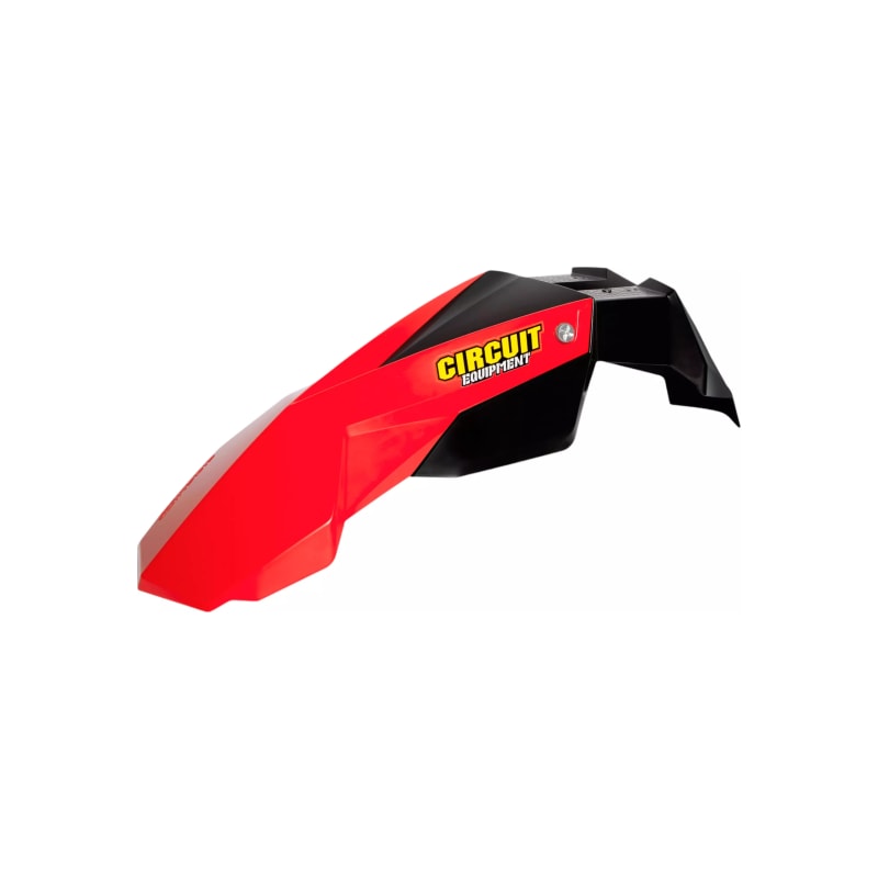 Błotnik przód Circuit Stealth Supermoto czerwony Fluo