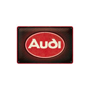 Plakat blaszany 20x30cm Audi Red Shine
