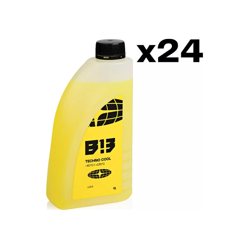 Płyn chłodniczy B13 Techno Cool żółty 24l