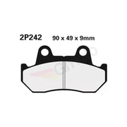 Klocki hamulcowe Nissin Street Semi-Metallic 2P-242NS
