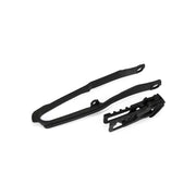 Zestaw UFO ślizg i prowadnica Honda CRF 250R RX 18-21 CRF 450R RX 17-18 czarny