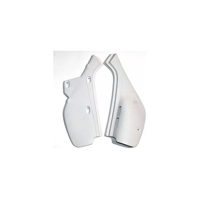Komplet plastikowych osłon bocznych tylnych UFO Honda XR 600R 88-02 białe