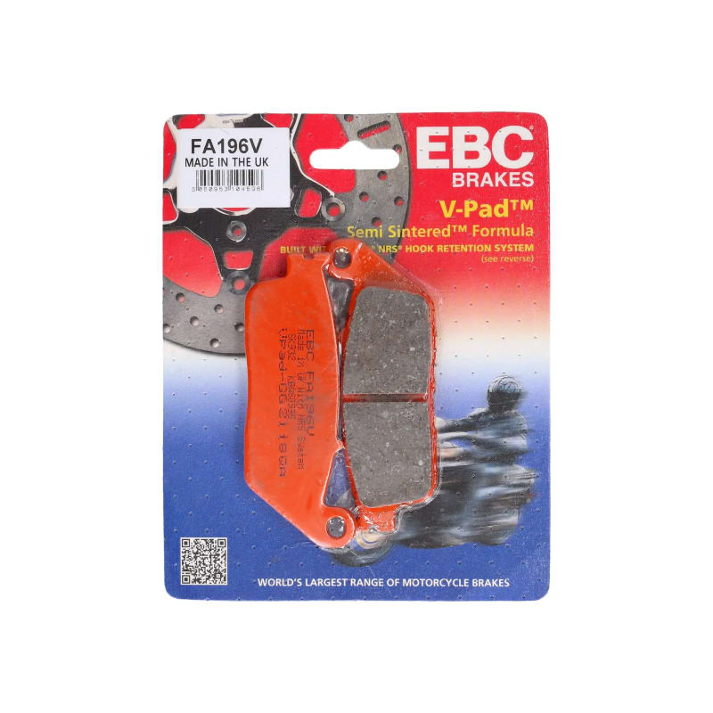 Klocki hamulcowe EBC FA 196 V (2 szt.)