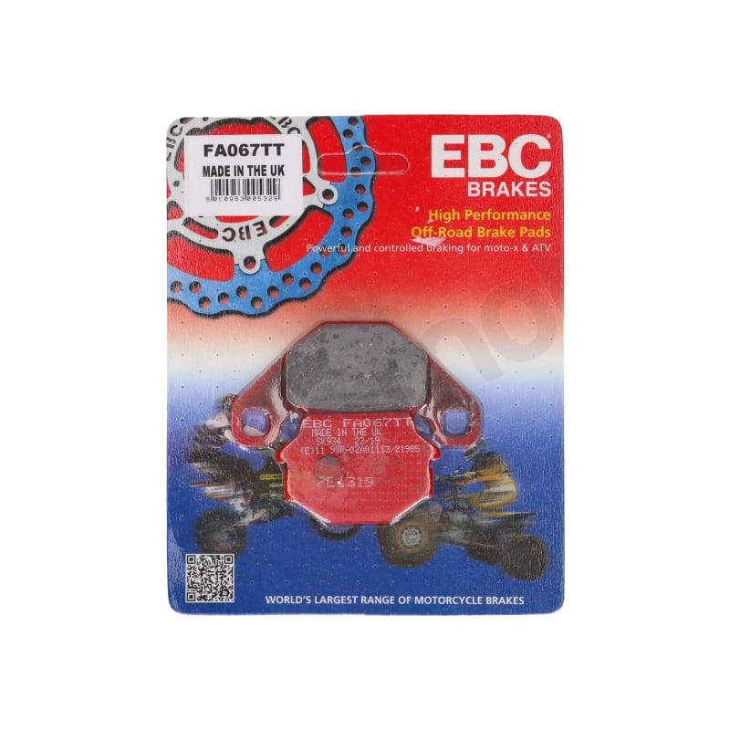 Klocki hamulcowe EBC FA 067 TT (2 szt.)