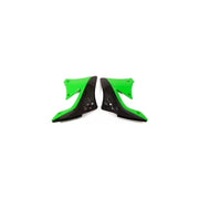Osłony chłodnicy UFO Kawasaki KXF 450 09-11 OEM czarne zielone