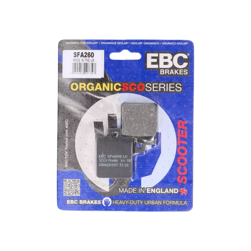 Klocki hamulcowe EBC FA 260 SFA (2 szt.)