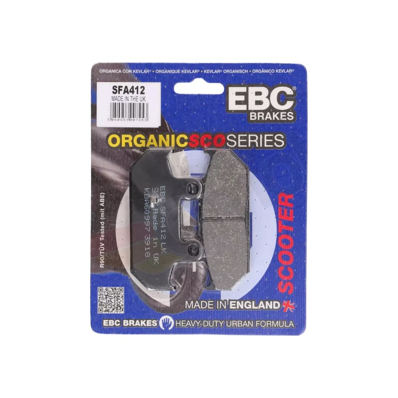 Klocki hamulcowe EBC FA 412 SFA (2 szt.)