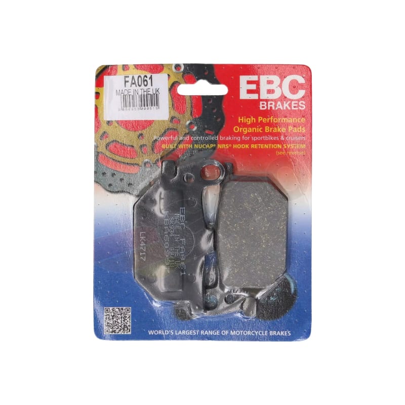 Klocki hamulcowe EBC FA 061 (2 szt.)