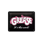 Plakat blaszany 15x20cm Grease It`s The World