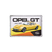 Plakat blaszany 20x30cm Opel GT since 1968