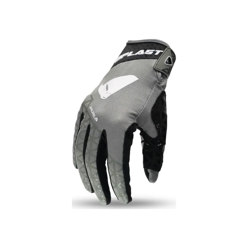 Rękawice motocyklowe cross enduro UFO Muria szary biały L