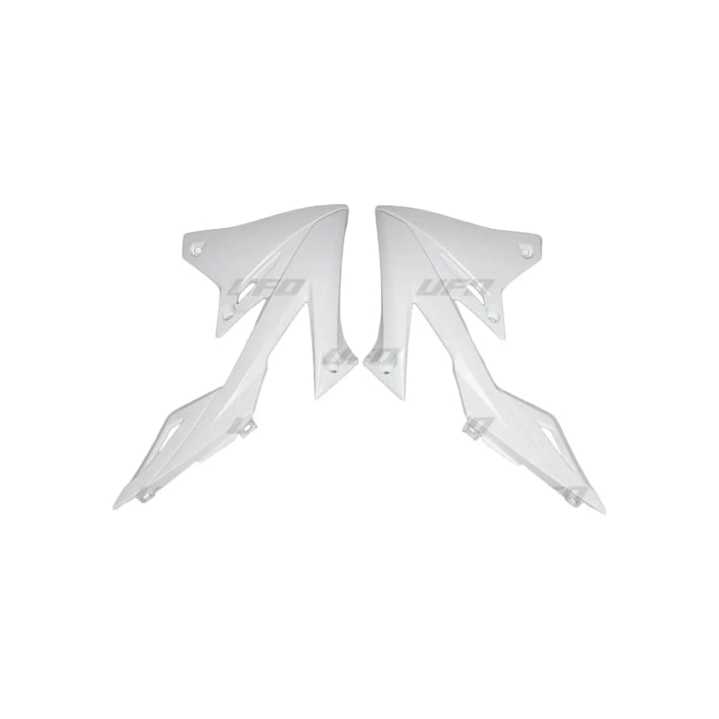 Osłony chłodnicy UFO Suzuki RMZ 250 19 RMZ 450 18-19 białe