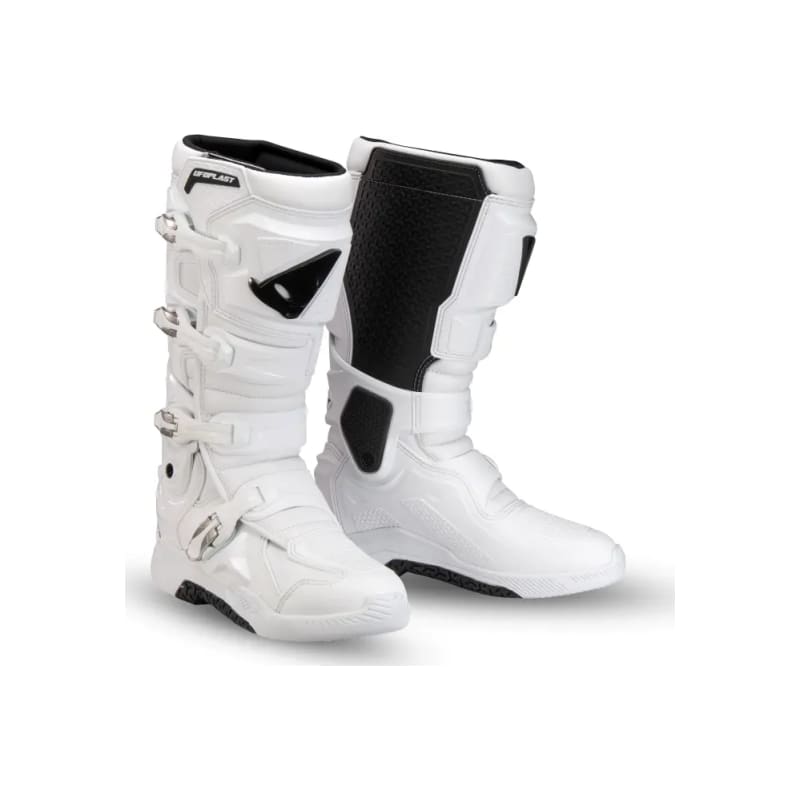Buty motocyklowe cross enduro UFO Xander biały 40