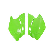 Komplet plastikowych osłon bocznych tylnych UFO Kawasaki KXF 450 06-08 zielone