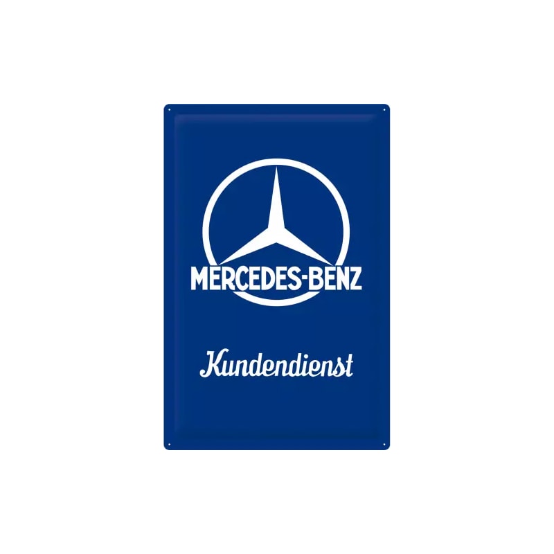 Plakat blaszany 40x60cm Mercedes-Benz