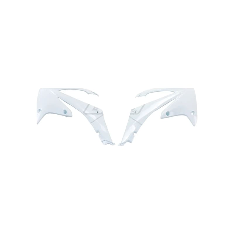 Osłony chłodnicy UFO Honda CRF 450R 09-12 CRF 250R 10-13 białe