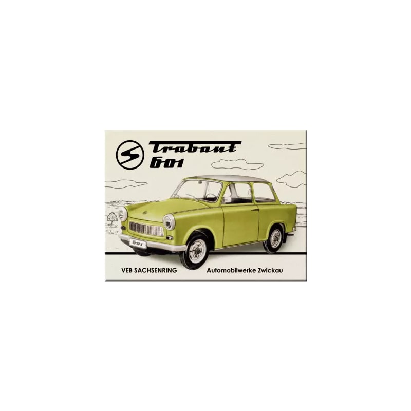Magnes na lodówkę 6x8cm Trabant