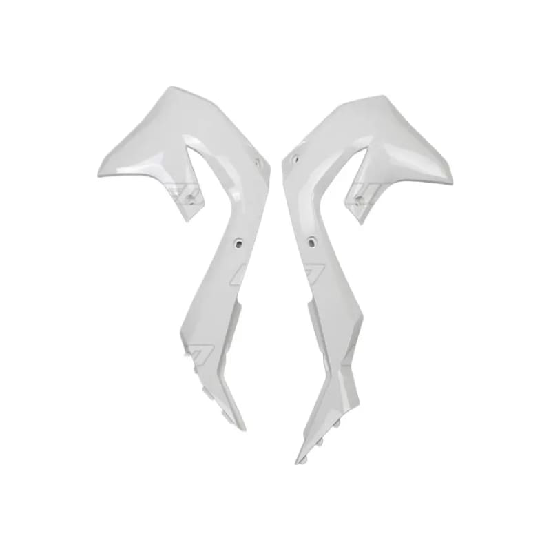 Osłony chłodnicy UFO Kawasaki KXF 450 19 białe