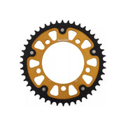 Zębatka tył duraluminiowa Supersprox Stealth RST-302:44 44z rozmiar 530 złoty
