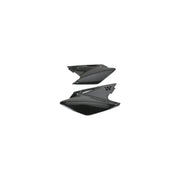 Komplet plastikowych osłon bocznych tylnych UFO Kawasaki KXF 250 06-08 czarne
