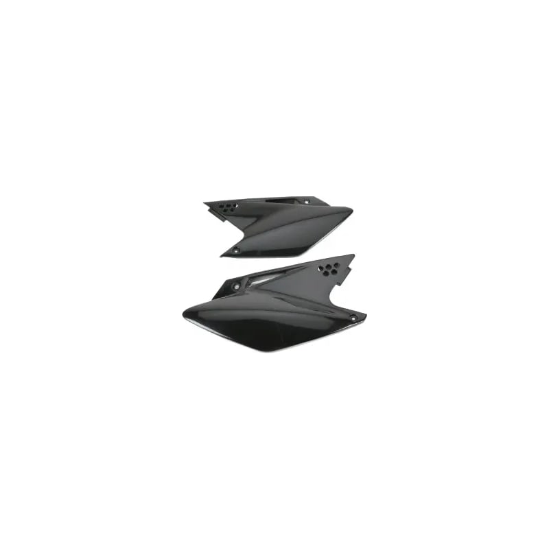 Komplet plastikowych osłon bocznych tylnych UFO Kawasaki KXF 250 06-08 czarne