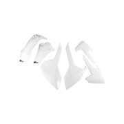 Komplet plastików UFO Husqvarna TE TX 125 250 300 17-19 FE 250 350 450 501 17-19 biały