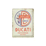 Plakat blaszany 30x40cm Ducati Moto Servizio